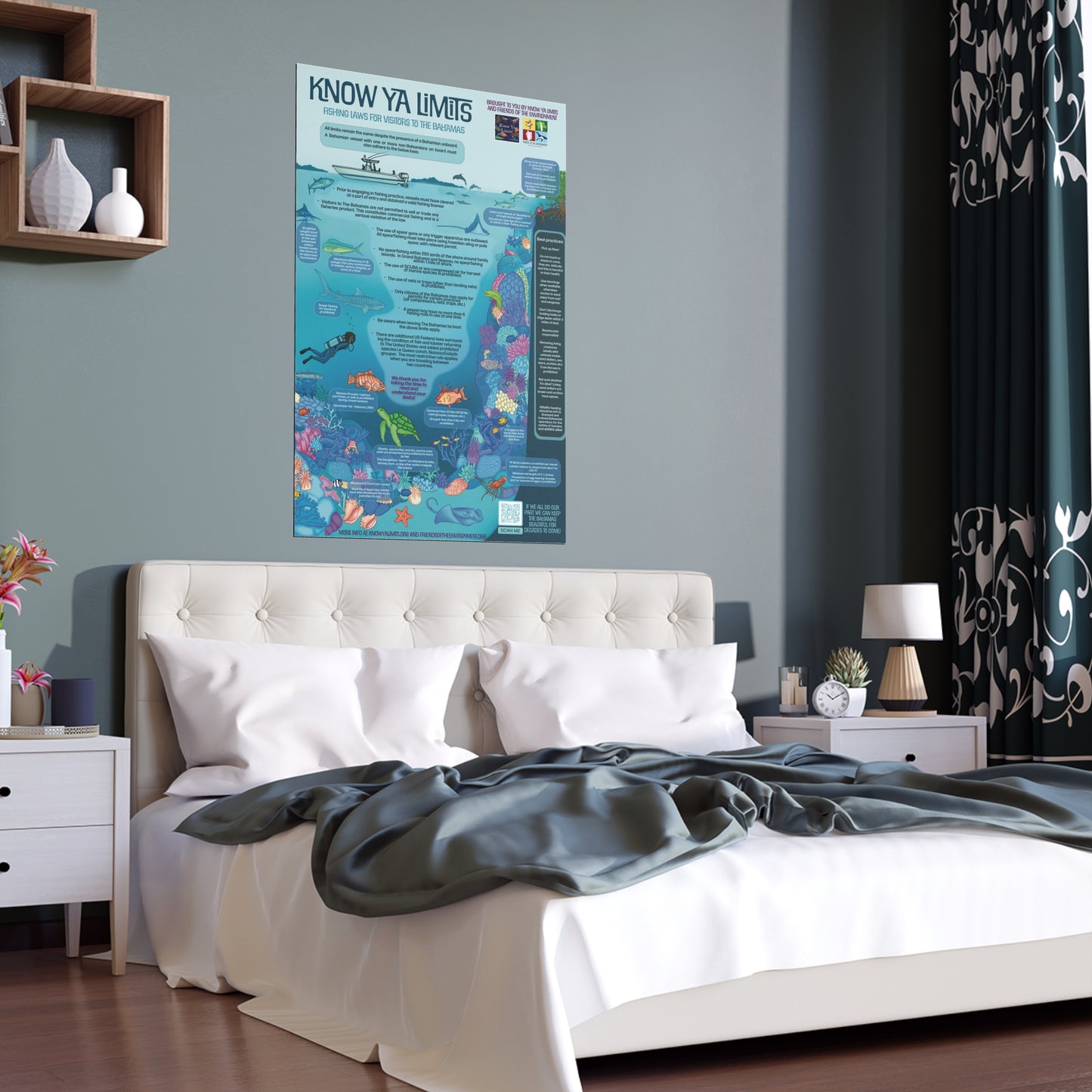Indoor and Outdoor Silk Posters