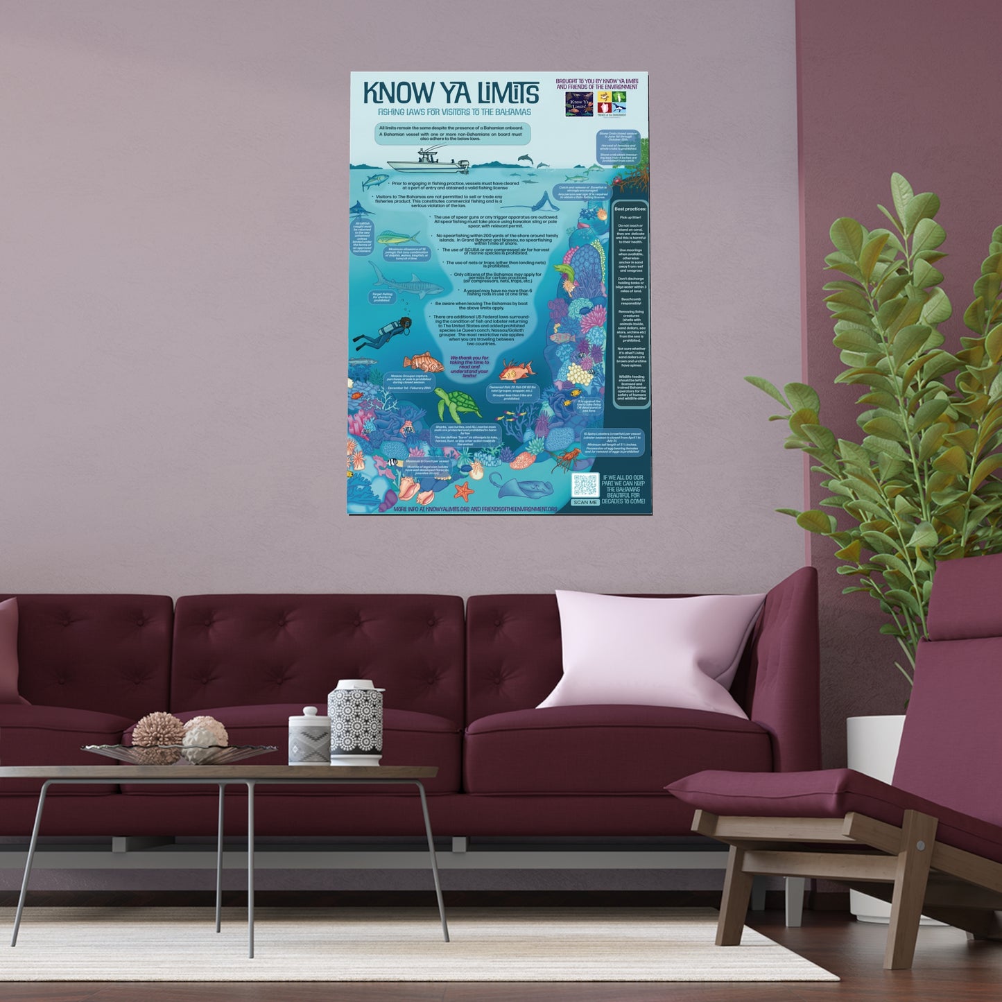 Indoor and Outdoor Silk Posters
