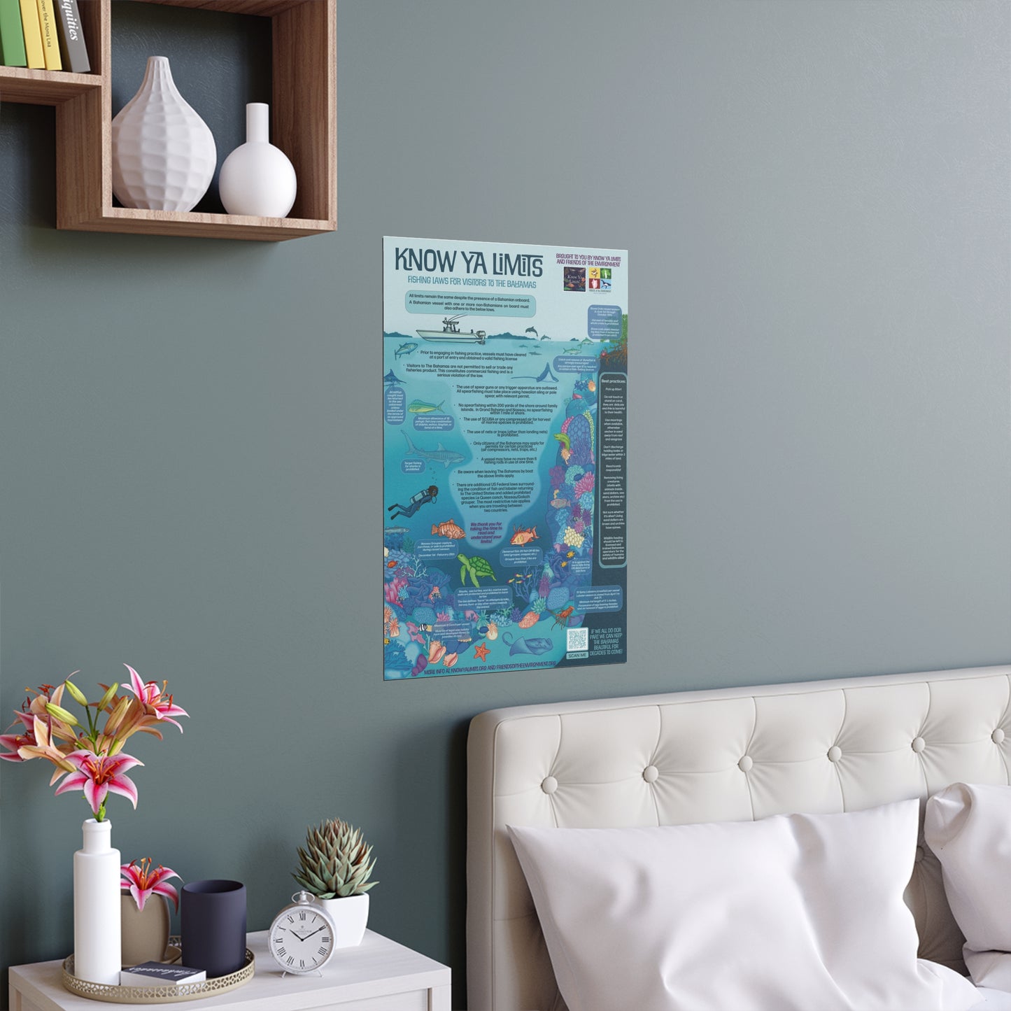 Indoor and Outdoor Silk Posters